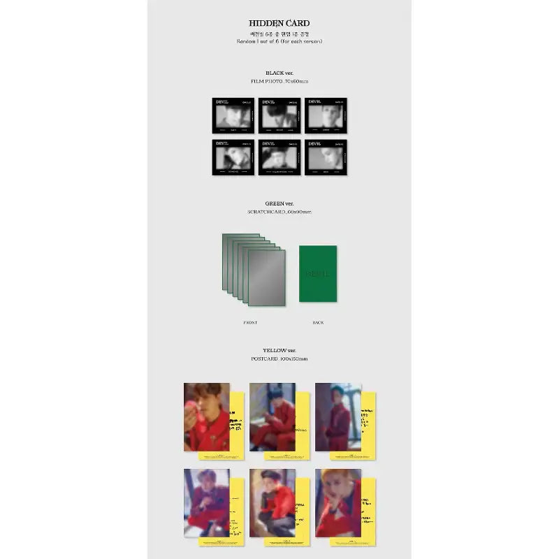 ONEUS - 1st Full Album - DEVIL - ONEUS - Album - Harumio
