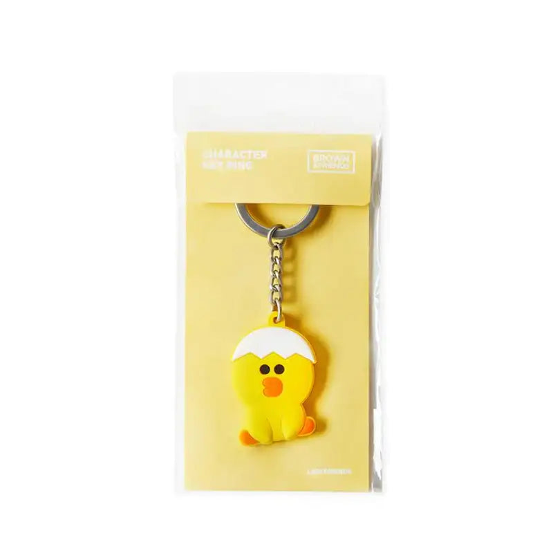 Line Friends - Mini Sally Silicone Keyring - Line Friends - Keyring - Harumio