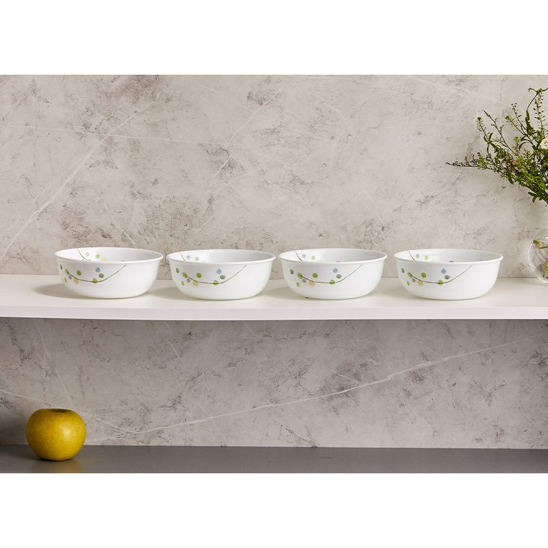 Korean Corel Green Delight - Soup Bowl 4P Set