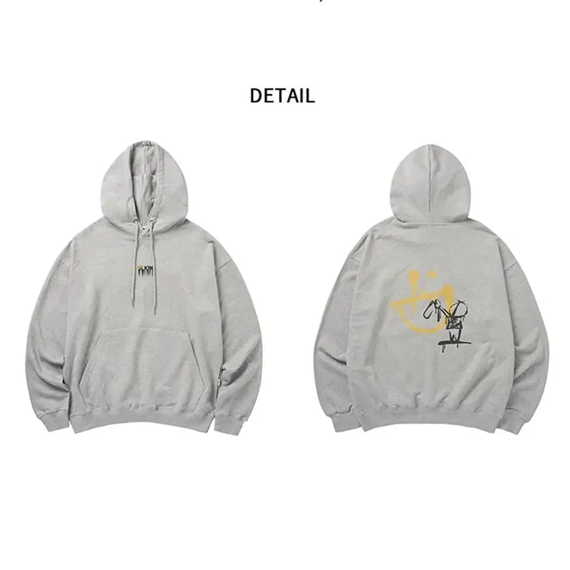 ULKIN X iKON DK - iKonic Smile Hoodie - iKON - Hoodie - Harumio
