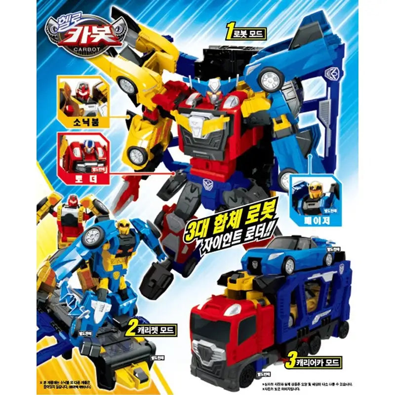 Hello Carbot - Transforming Robot Car - Sonokong - Toy - Harumio