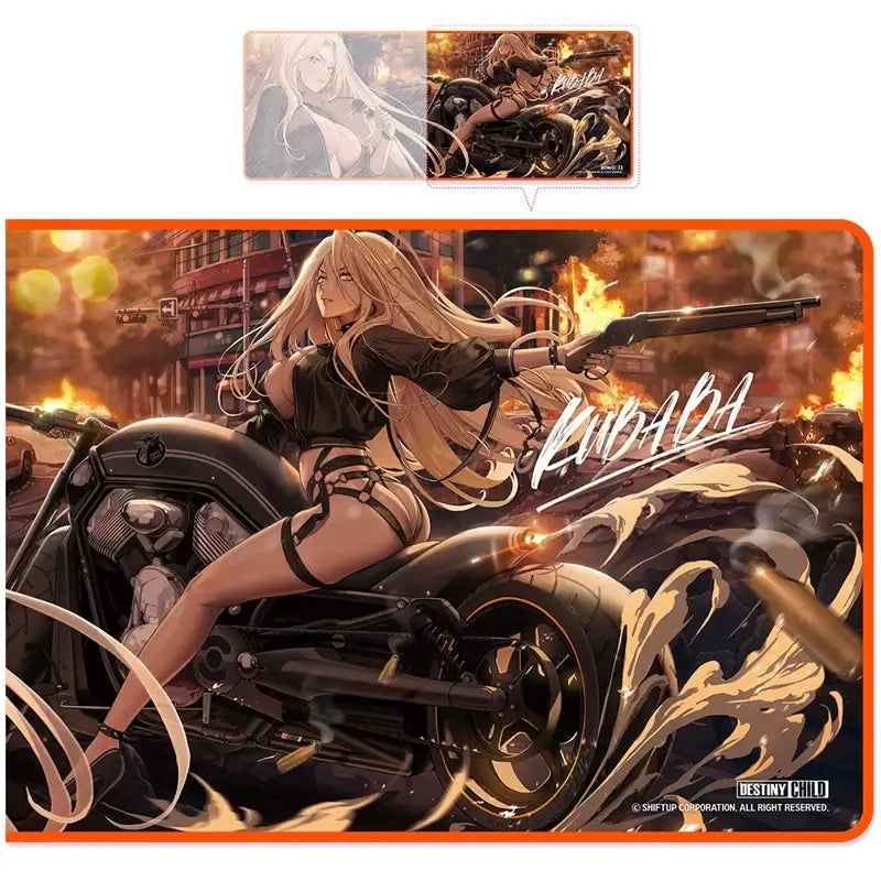 Destiny Child - High Tail Kubaba Stormer Desk Pad - Destiny Child - Accessories - Harumio