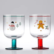 Korean Toy Fantasy ON - Goblet Glass 2P Set - Modern House - Goblet Glass - Harumio