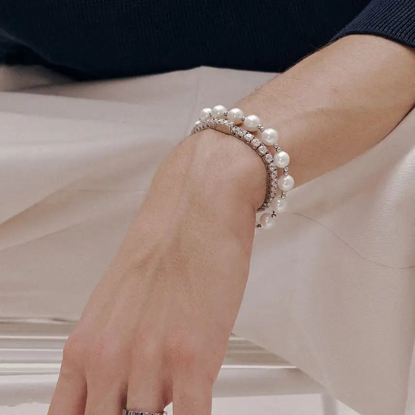OST - Plump 8mm Pearl Bracelet - OST - Jewelry - Harumio