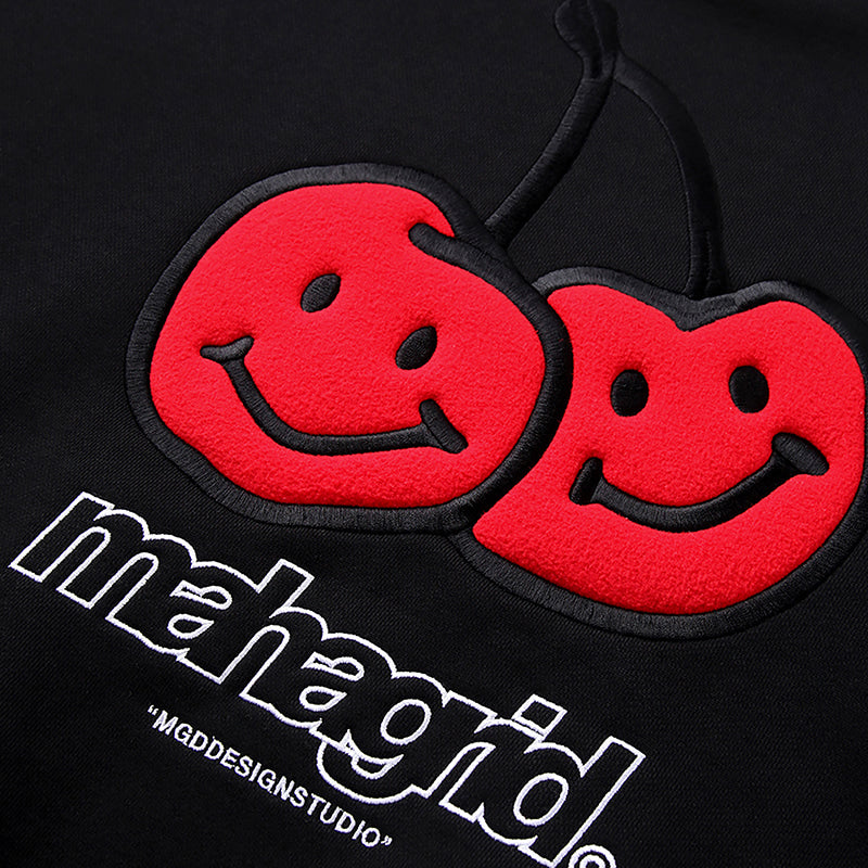 Kirsh x Mahagrid - Big Doodle Cherry Sweatshirts