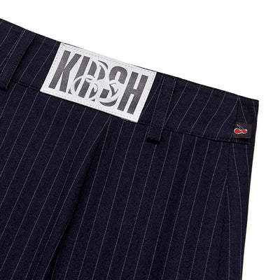 Kirsh - Slit Point Skirt - Navy