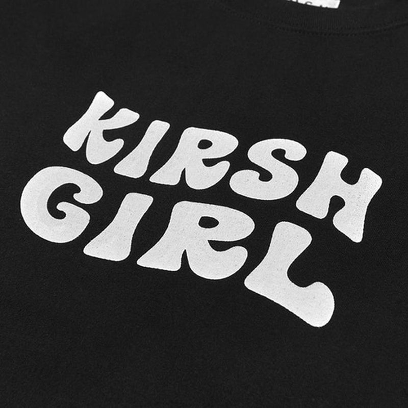 Kirsh - Long Sleeved Kirsh Girl Logo T-Shirt - Black