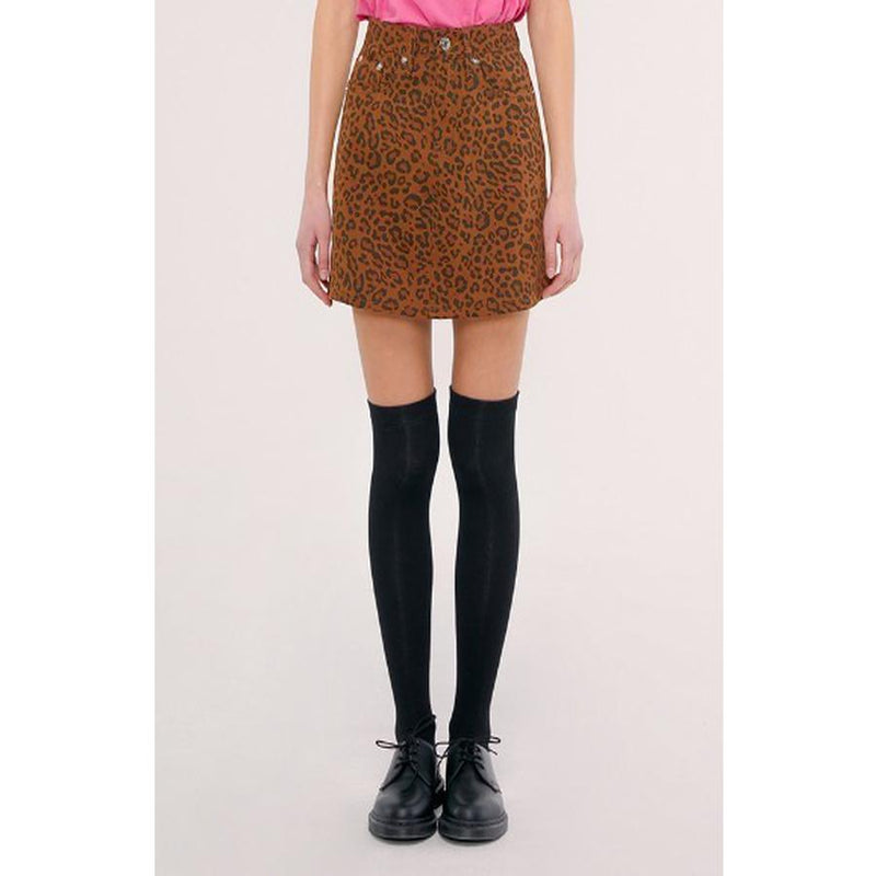 Kirsh - Short Fitted Skirt - Leopard