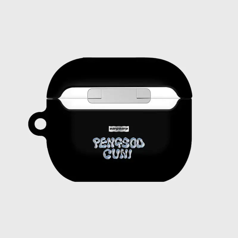 Earpearp x Pengsoo - Space Friends AirPods Hard Case (Black) - Earpearp x Pengsoo - AirPods Case - Harumio