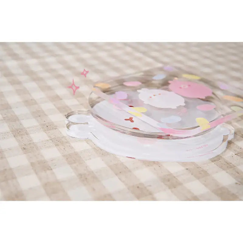 Molang - Stainless Steel Mug & Acrylic Coaster Set - Molang - Mugs - Harumio