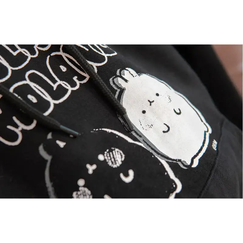 Molang - Cozy Hoodie & Pouch Set - Molang - Hoodie Set - Harumio