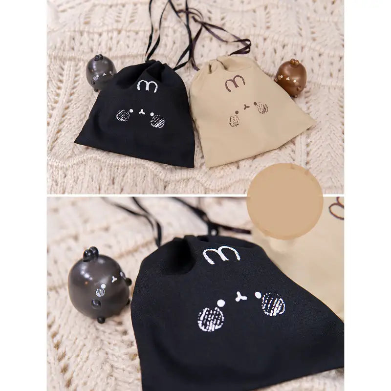 Molang - Cozy Hoodie & Pouch Set - Molang - Hoodie Set - Harumio