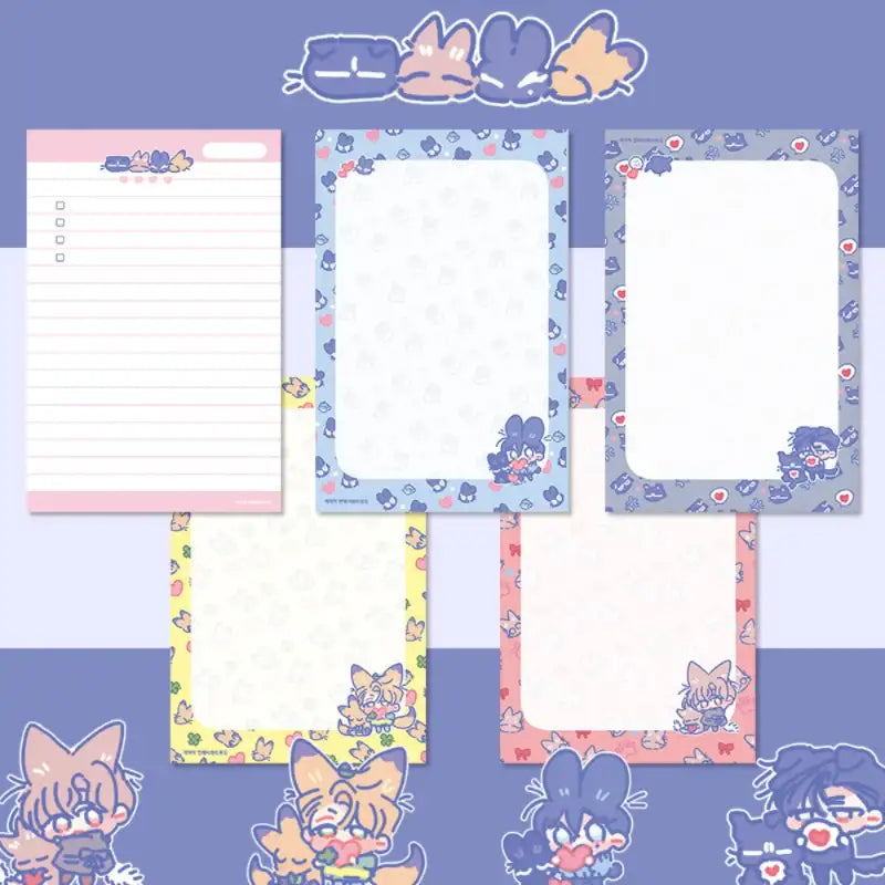 Love Contract Employee - Memo Pad - Webtoon Shop - Memo Pads - Harumio