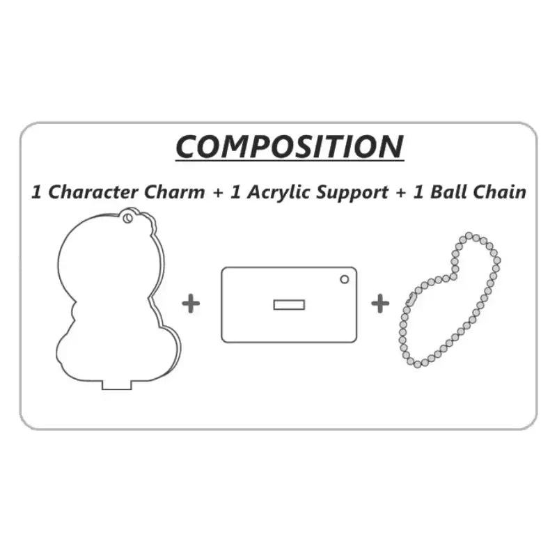 Trump - SD Acrylic Stand Charm - Webtoon Shop - Acrylic Stand - Harumio