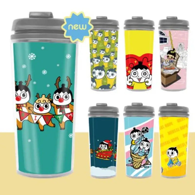 Don't Let Go of the Mental Rope - Tumbler 500ml - Webtoon Shop - Tumbler - Harumio