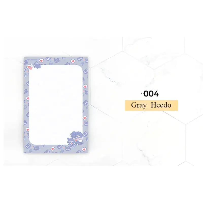 Love Contract Employee - Memo Pad - Webtoon Shop - Memo Pads - Harumio