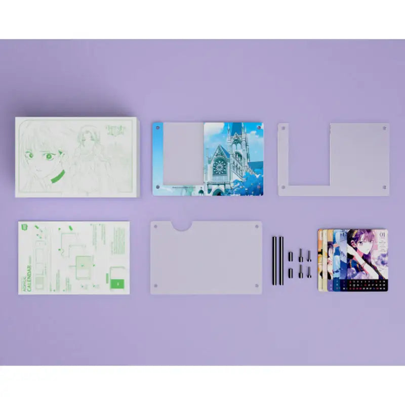 Your Throne - 2023 Acrylic Calendar - Webtoon Friends - Calendar - Harumio