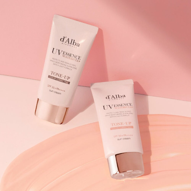 d'Alba - Waterfull Tone-Up Sun Cream - Duo Set