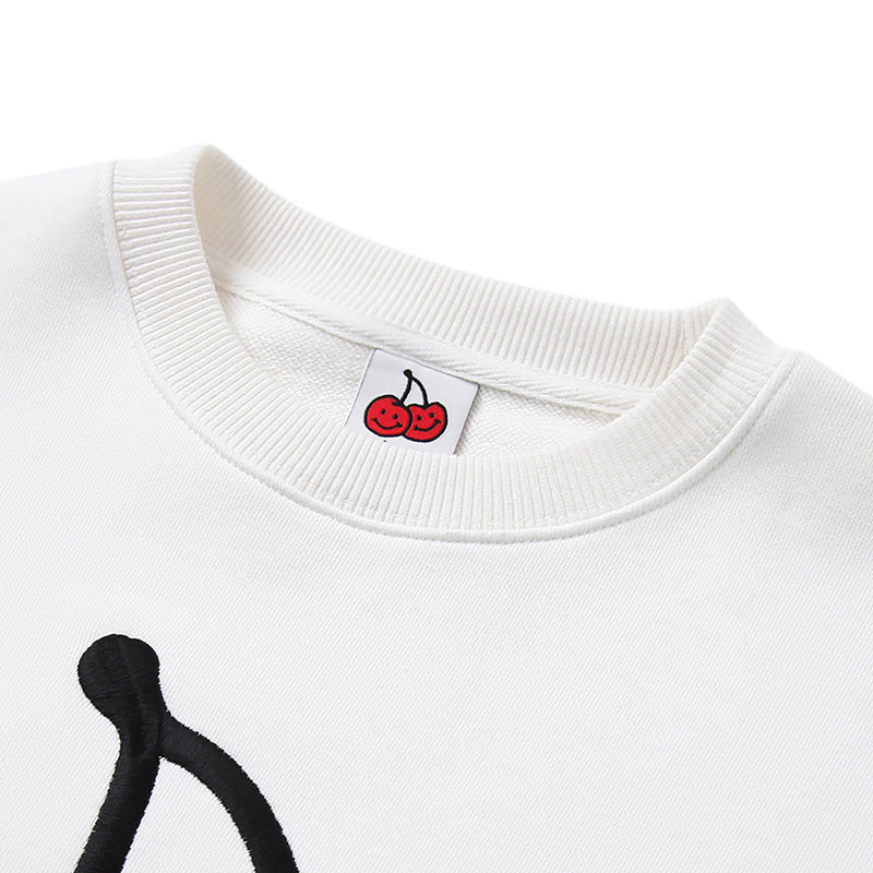 Kirsh x Mahagrid - Big Doodle Cherry Sweatshirts