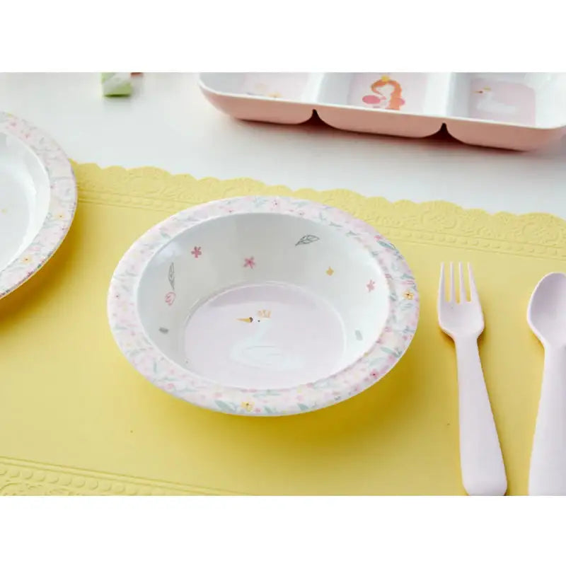 Korean Swan Lake - Melamine Cereal Bowl - Modern House - Bowls - Harumio