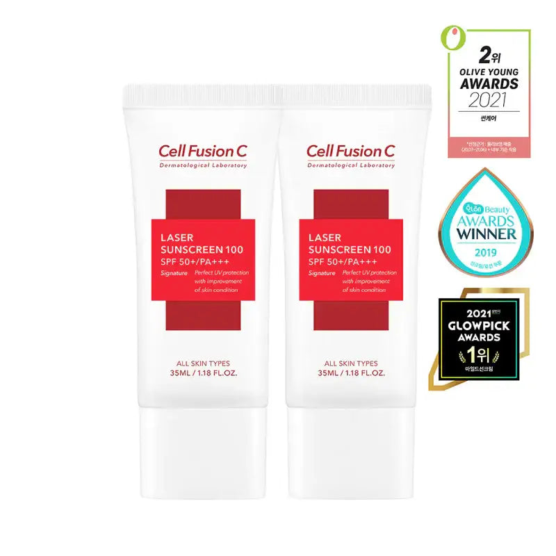 Cell Fusion C - Laser Sunscreen - Twin Pack - Cell Fusion C - Sunscreen - Harumio