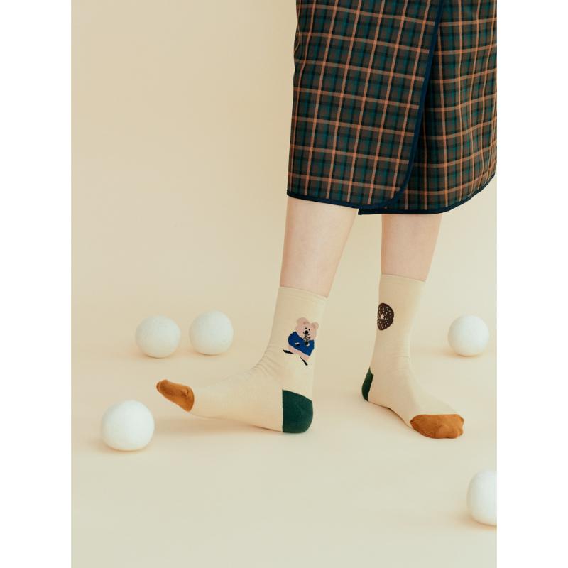 Dinotaeng - Quokka & BOBO Single Socks