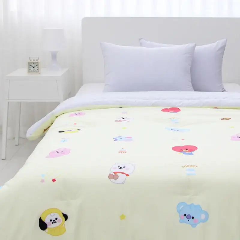 NARA HOME DECO X BT21- Shooting Star Microfiber Comforter - NARA HOME DECO X BT21 - Bed Textiles - Harumio