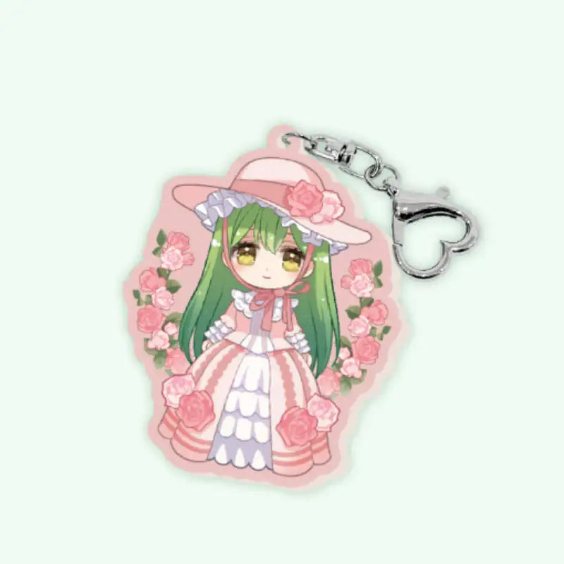 Please Throw Me Away - Hologram Acrylic Keyring - Daon Webtoon Store - Keyring - Harumio