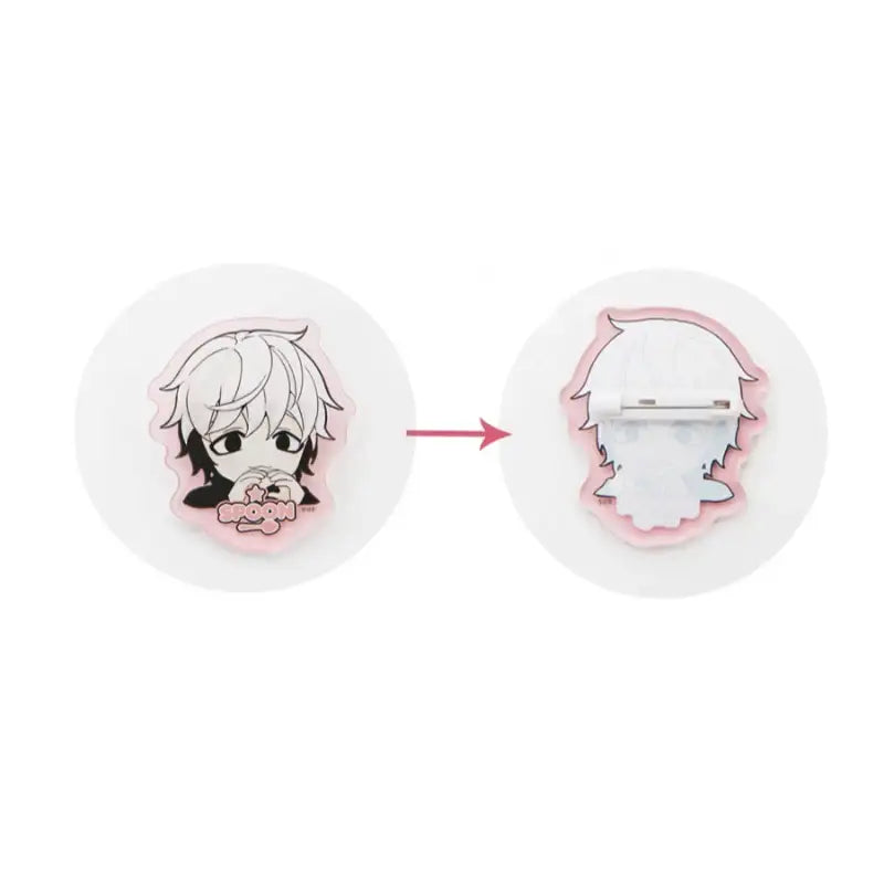 I Don't Want This Kind Of Hero - Acrylic Badge - Webtoon Shop - Badges - Harumio
