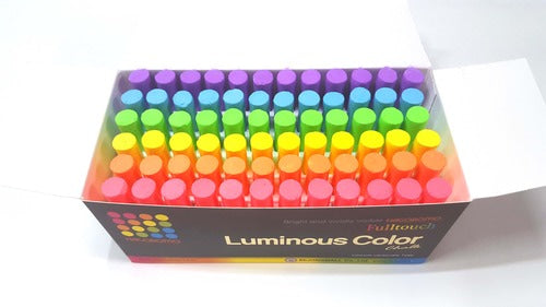 Fulltouch Luminous Color Chalk [5 pcs/5 colors]/1 BOX (by SEJONGMALL  CO.,LTD.)