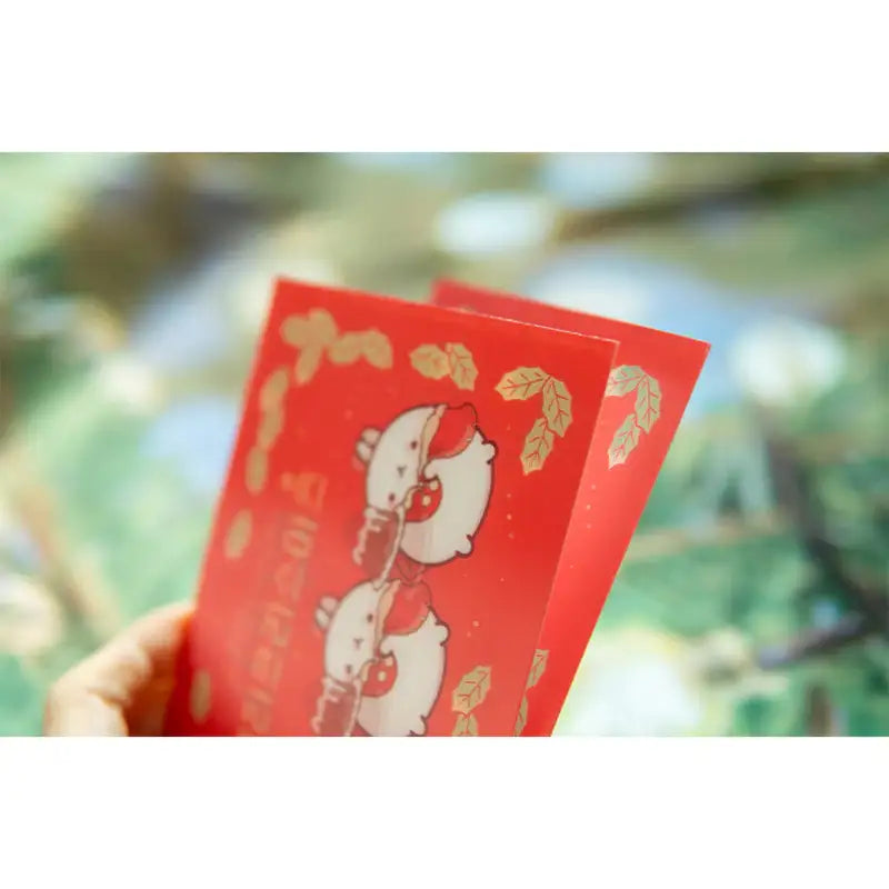 Molang - Lenticular Christmas Card - Molang - Lenticular Card - Harumio