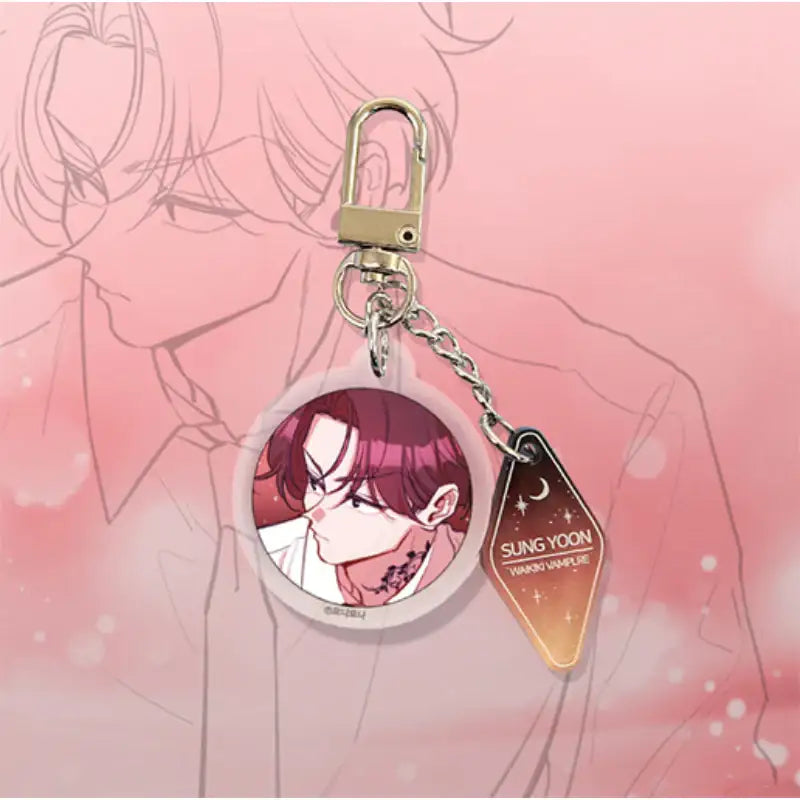 Waikiki Vampire - Acrylic Keyring - Webtoon Shop - Keyrings - Harumio