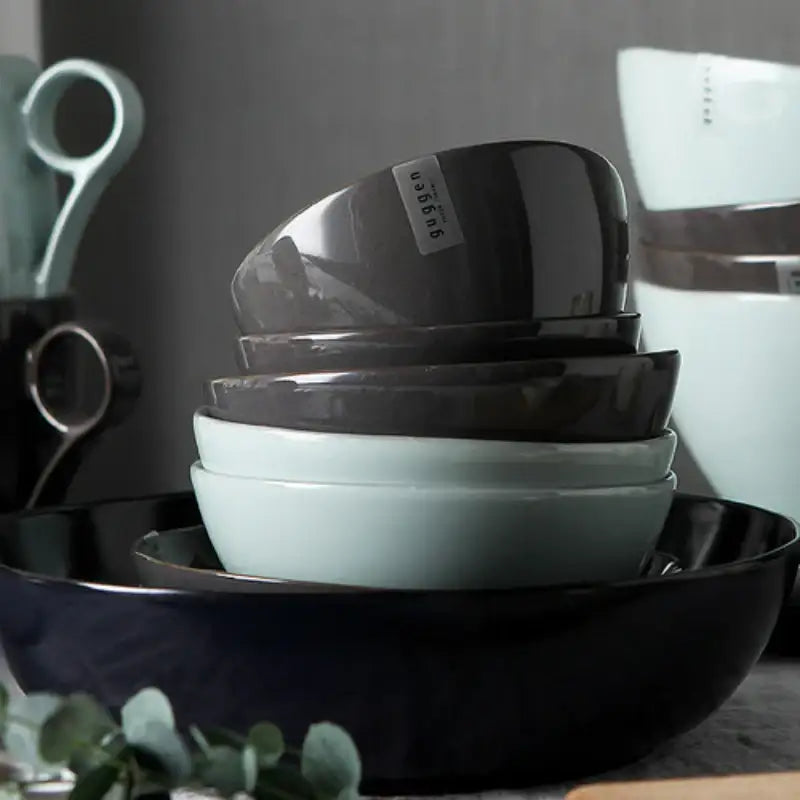 Neoflam - Guggen Paper Ceramic Tableware Set For 2 - Neoflam - Dinnerware sets - Harumio