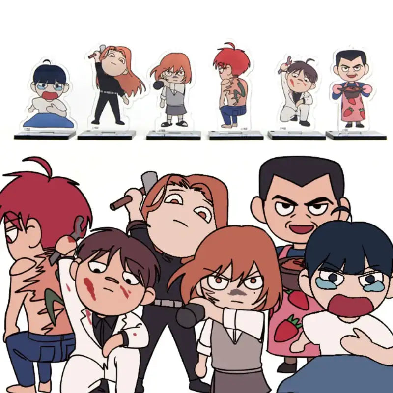 Getback - SD Acrylic Stand Charm - Webtoon Shop - Acrylic Stand - Harumio