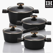 Neoflam - Noblesse Pot Set Of 4 - Neoflam - Cookware Sets - Harumio
