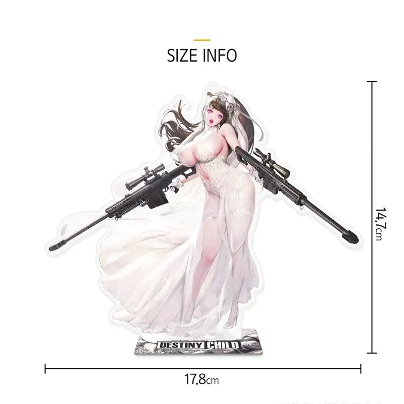 Destiny Child - Bridal Hildr Acrylic Figure - Destiny Child - Accessories - Harumio