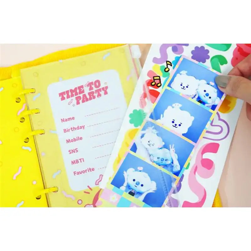 BT21 - Baby Retro Diary - LINE FRIENDS - Diaries - Harumio