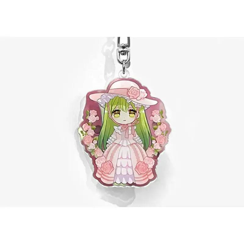 Please Throw Me Away - Hologram Acrylic Keyring - Daon Webtoon Store - Keyring - Harumio