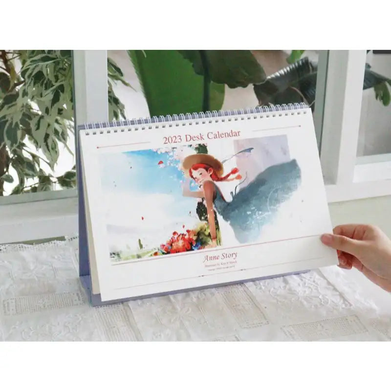 INDIGO - 2023 Anne Story Desk Calendar - Indigo - Calendars - Harumio