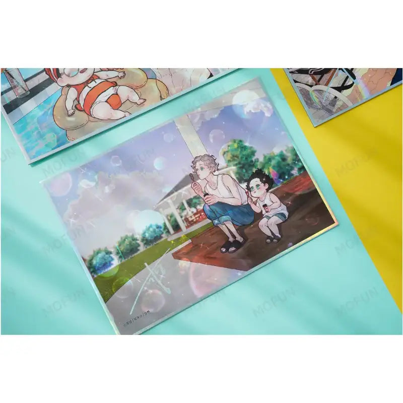 How To Snag An Alpha x MOFUN - Illustration Colored Paper Set - MOFUN - Accessories - Harumio