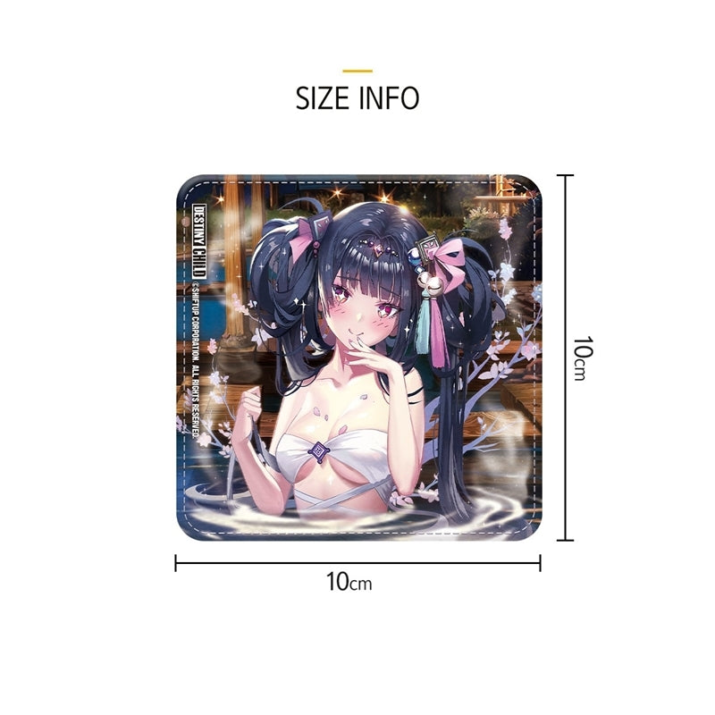 Destiny Child - Hot Spring Leather Coaster - Destiny Child - Accessories - Harumio