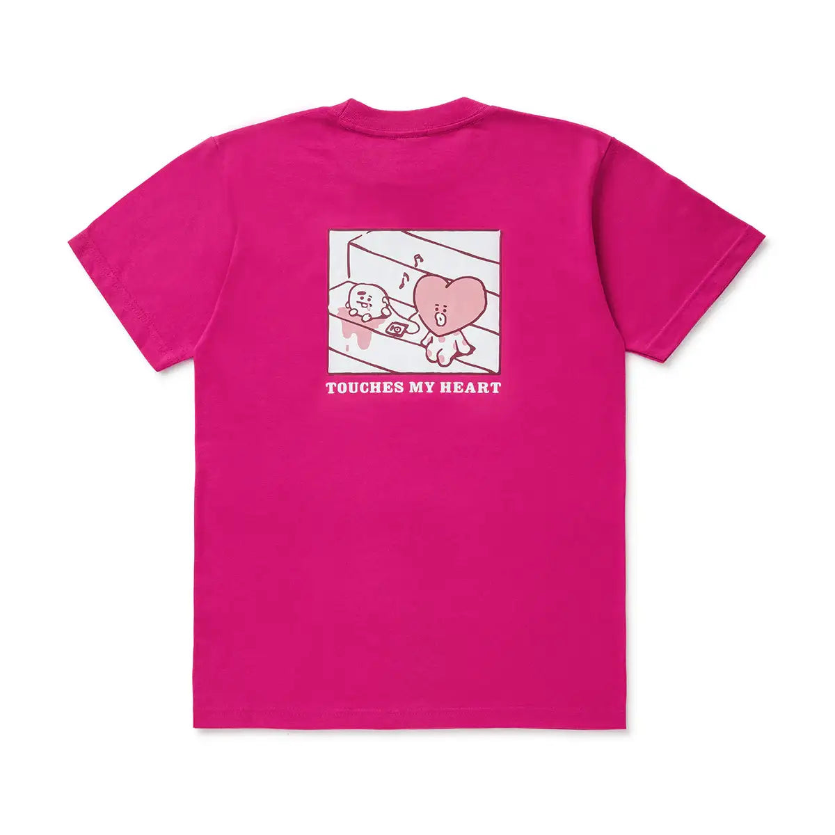 BT21 - Music Short Sleeve T-Shirt - BT21 - T-Shirt - Harumio