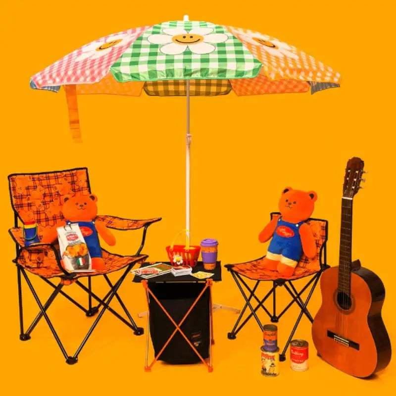 Wiggle Wiggle - Large Camping Chair - Wiggle Wiggle - Chair - Harumio