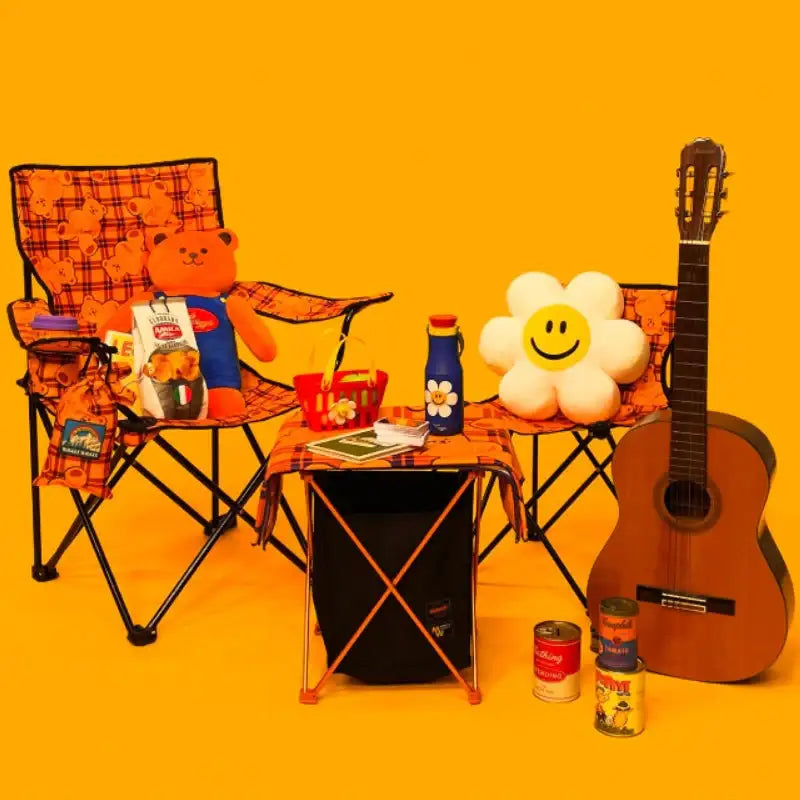 Wiggle Wiggle - Large Camping Chair - Wiggle Wiggle - Chair - Harumio
