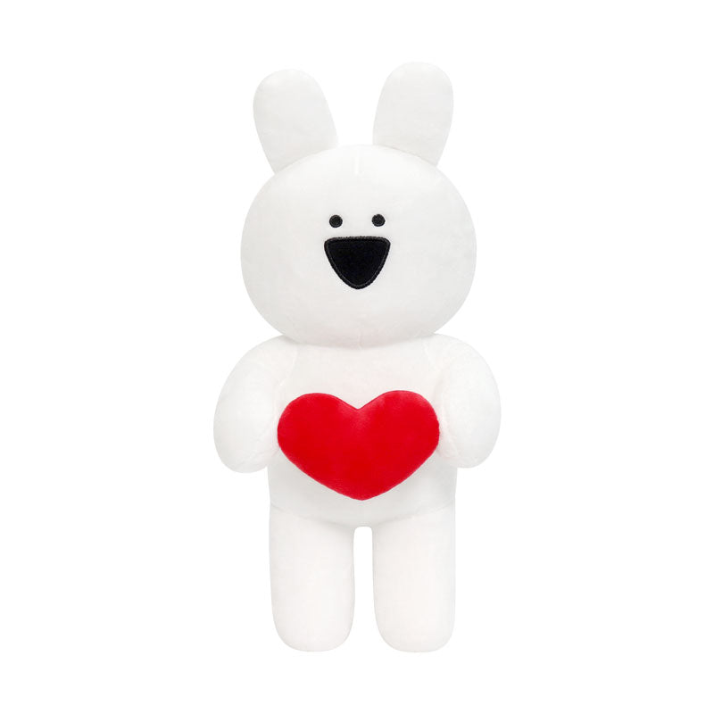 Overaction Bunny - Long Bunny With Heart (30cm)