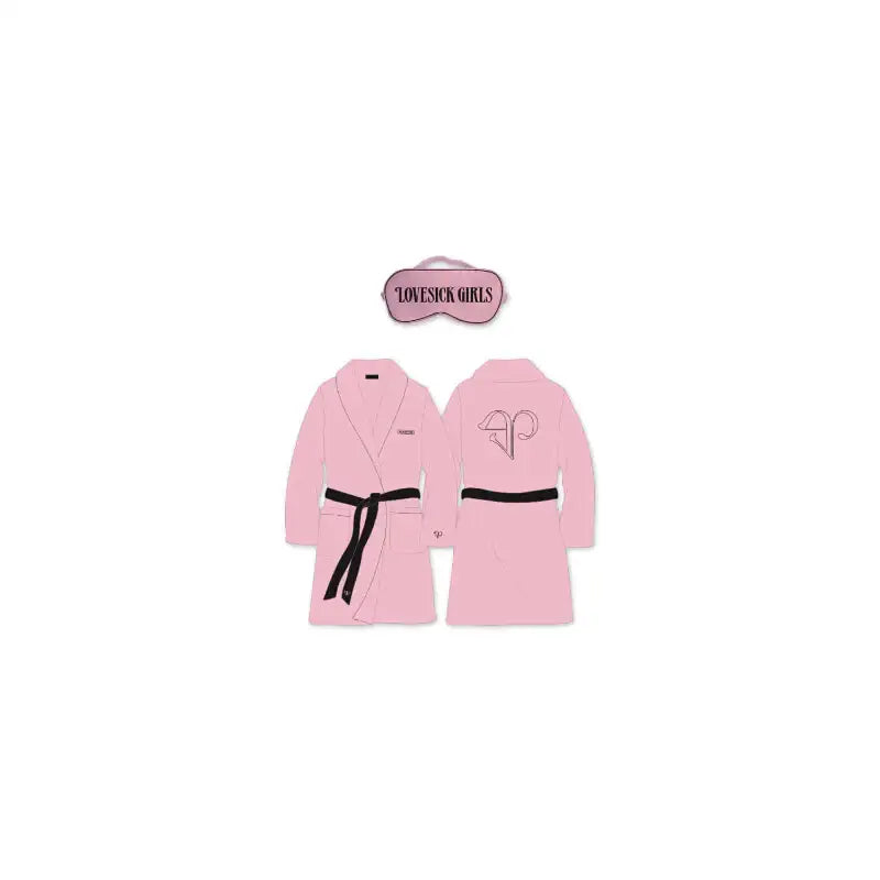 BlackPink - THE ALBUM - Robe and Sleeping Mask Set - BlackPink - Clothing - Harumio
