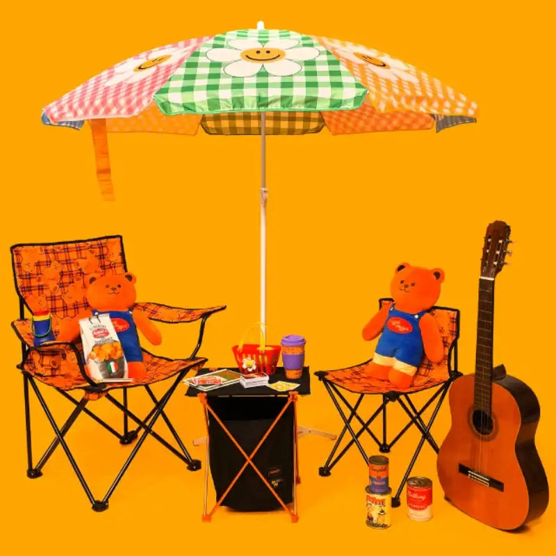 Wiggle Wiggle - Small Camping Chair - Wiggle Wiggle - Chair - Harumio