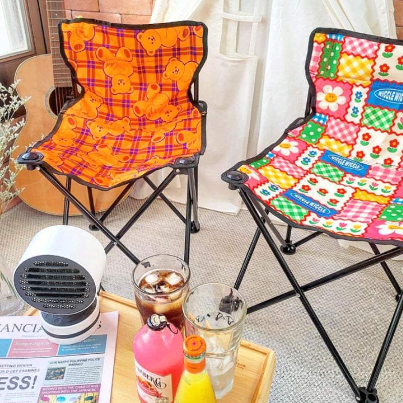 Wiggle Wiggle - Small Camping Chair - Wiggle Wiggle - Chair - Harumio
