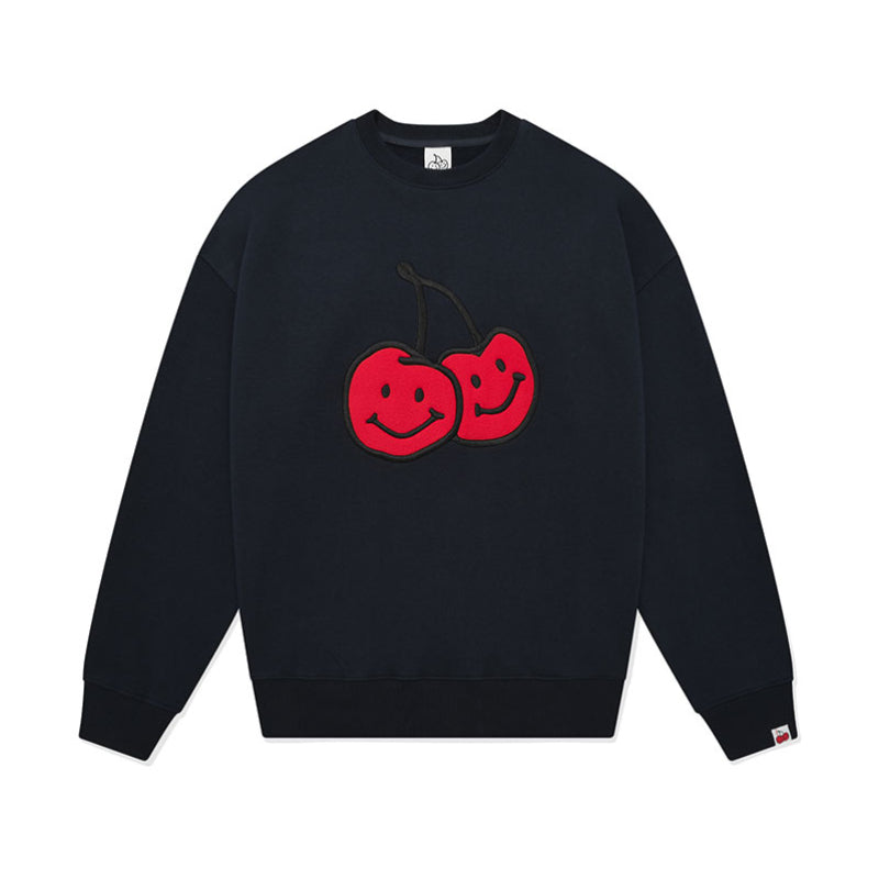 Kirsh - Big Doodle Cherry Sweatshirt