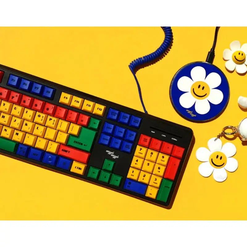 Wiggle Wiggle - Wired Keyboard - Wiggle Wiggle - Keyboard - Harumio